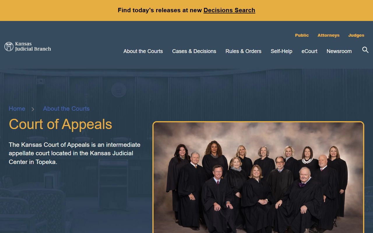 Rice County District Court Kansas Court of Appeals overview